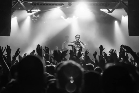 The German-Lebanese rapper MoTrip live at the Schuur Lucerne