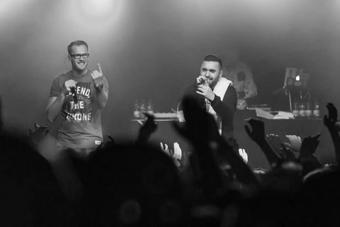 The German-Lebanese rapper MoTrip live at the Schuur Lucerne