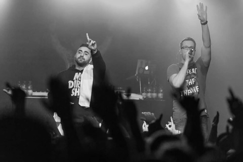 The German-Lebanese rapper MoTrip live at the Schuur Lucerne