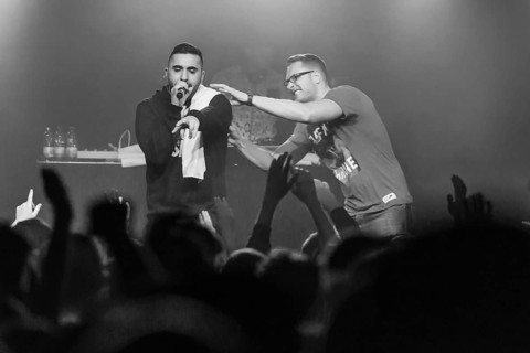 The German-Lebanese rapper MoTrip live at the Schuur Lucerne