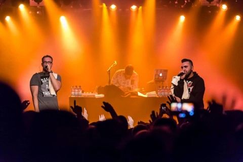 The German-Lebanese rapper MoTrip live at the Schuur Lucerne