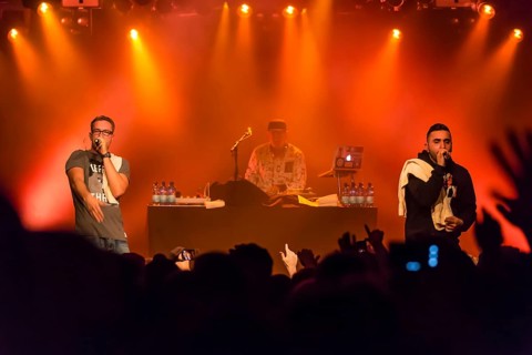 The German-Lebanese rapper MoTrip live at the Schuur Lucerne