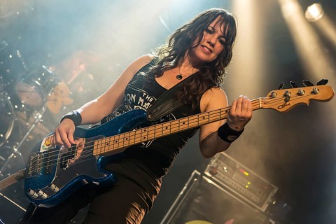The American women's metal band The Iron Maidens