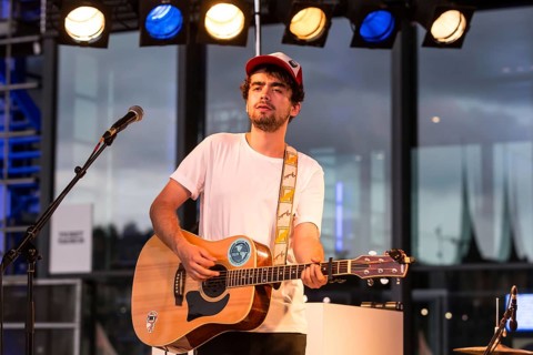 The Polish Indie-Pop-Duo Lilly Hates Roses live at the Blue Balls Festival Lucerne