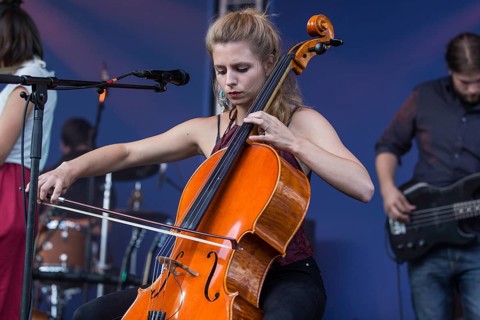 Swiss Folk Pop Band Serafyn live at the Blue Balls Festival Lucerne