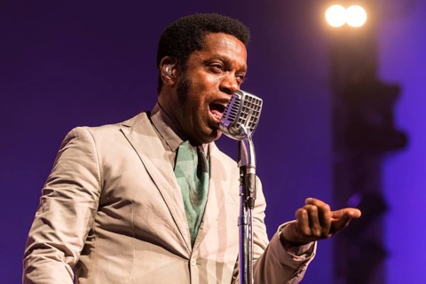 The US-American Rhythm and Blues Band Vintage Trouble live at the Blue Balls Festival Lucerne