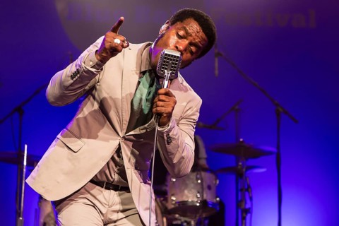 The US-American Rhythm and Blues Band Vintage Trouble live at the Blue Balls Festival Lucerne
