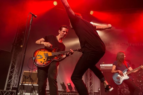 The British bluesrock band The Temperance Movement live at the Blue Balls Festival Lucerne