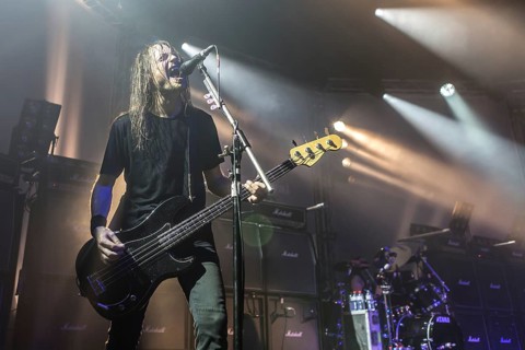 The Australian hard rock band Airbourne live at the Blue Balls Festival Lucerne
