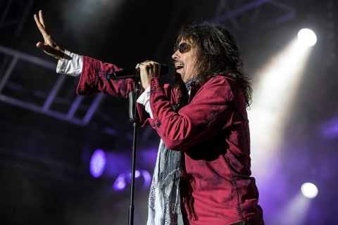 The British-American rock band Foreigner with singer Kelly Hansen live at the Magic Night at the Heitere Zofingen