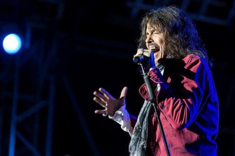 The British-American rock band Foreigner with singer Kelly Hansen live at the Magic Night at the Heitere Zofingen