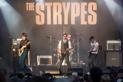 Irish rhythm and blues band The Strypes live at the 26th Heitere Open Air in Zofingen