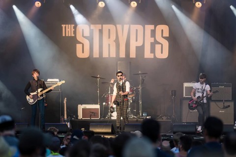 Irish rhythm and blues band The Strypes live at the 26th Heitere Open Air in Zofingen