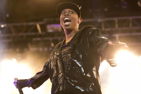 The British band Skunk Anansie with singer Deborah Anne Dyer alias Skin live at the 26th Heitere Open Air in Zofingen