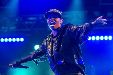 The British band Skunk Anansie with singer Deborah Anne Dyer alias Skin live at the 26th Heitere Open Air in Zofingen
