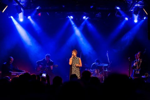 The French singer Isabelle Geffroy alias ZAZ live at the Schuur Lucerne