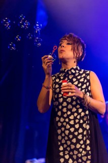 The French singer Isabelle Geffroy alias ZAZ live at the Schuur Lucerne