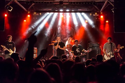The US-American hard rock band Ugly Kid Joe live in the Schuur Lucerne