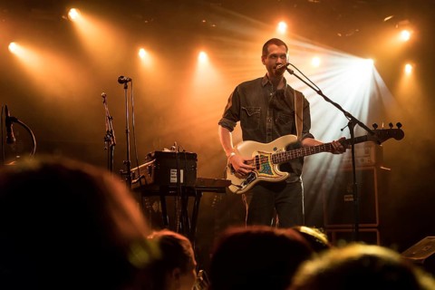 The Swiss musician Nick Furrer with his project Haubi Songs live in Lucerne