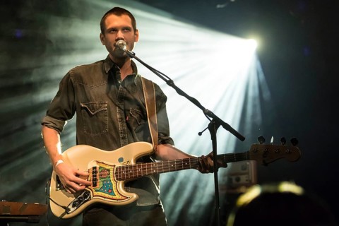 The Swiss musician Nick Furrer with his project Haubi Songs live in Lucerne
