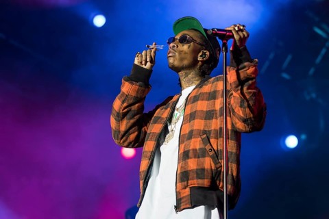The American rapper Wiz Khalifa live at the 26th Heitere Open Air in Zofingen