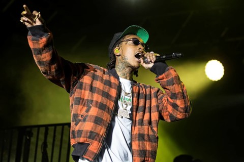 The American rapper Wiz Khalifa live at the 26th Heitere Open Air in Zofingen