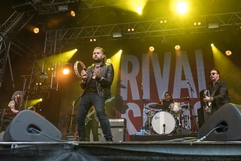 The American rock band Rival Sons live at the 27th Heitere Open Air in Zofingen