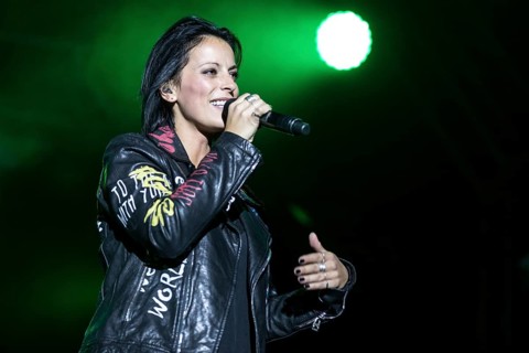 Die deutsche Pop und Rockband Silbermond live at the 27th Heitere Open Air in Zofingen