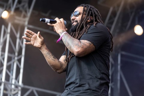 The German reggae musician Gentleman and the Jamaican reggae musician Ky-Mani Marley