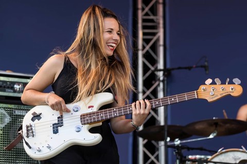 The Swiss band Mama Jefferson with singer Vanja Vukelic