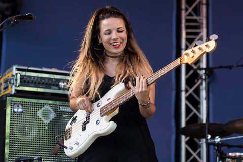 The Swiss band Mama Jefferson with singer Vanja Vukelic