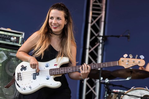 The Swiss band Mama Jefferson with singer Vanja Vukelic