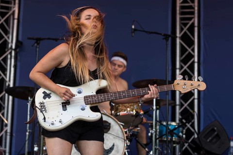 The Swiss band Mama Jefferson with singer Vanja Vukelic