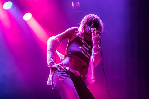 US-American rapper Shayna McHayle alias Junglepussy live at Club Sudpol