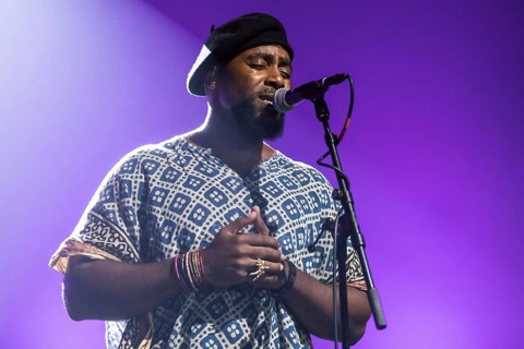 British singer-songwriter Jodie Abacus live at the 26th Blue Balls Festival in Lucerne