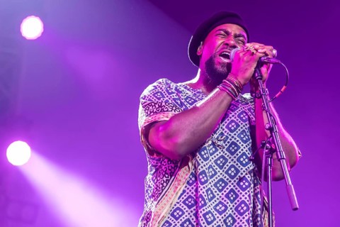 British singer-songwriter Jodie Abacus live at the 26th Blue Balls Festival in Lucerne