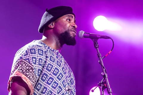 British singer-songwriter Jodie Abacus live at the 26th Blue Balls Festival in Lucerne