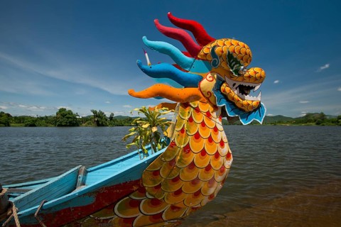 Dragon Boat at the Perfume River