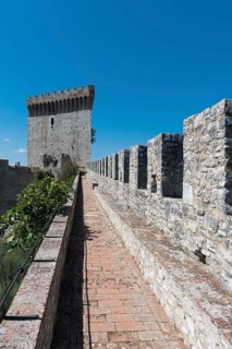 Fortress wall and tower