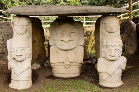 Pre-Colombian Funeral Sculptures of San Agustin