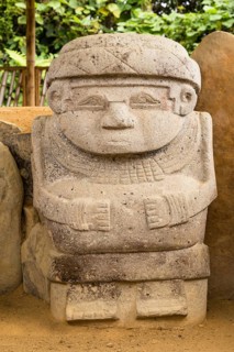 Pre-Colombian Funeral Sculptures of San Agustin