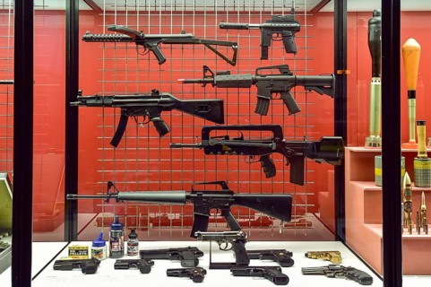 Customs Arsenal of weapons