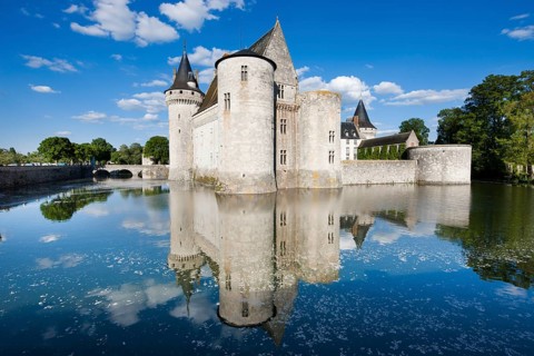 Moated castle