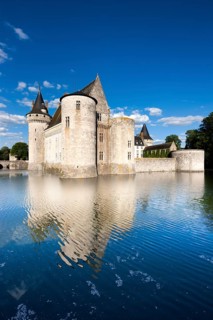 Moated castle