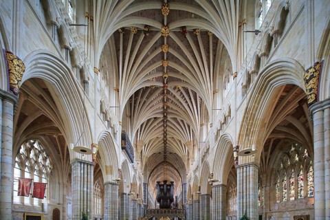 Fan vaulting