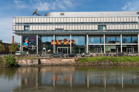 Building of the Franco-German television channel Arte