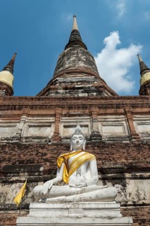 Main chedi of Wat Yai Chai Mongkhon
