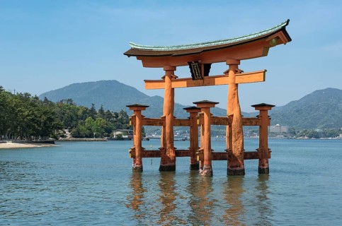 Torii Gate of Itsukushima Shrine