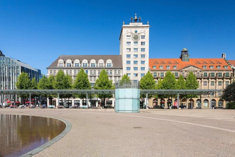 Krochhochhaus at Augustusplatz