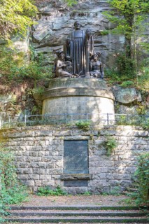 Richard Wagner Monument in Liebethaler Grund